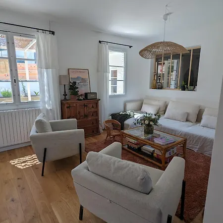 Ferienhaus Maison De Pecheur A 10 Minutes A Pied De Saint Jean De Luz *